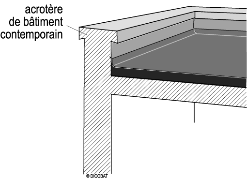 Une acrotère